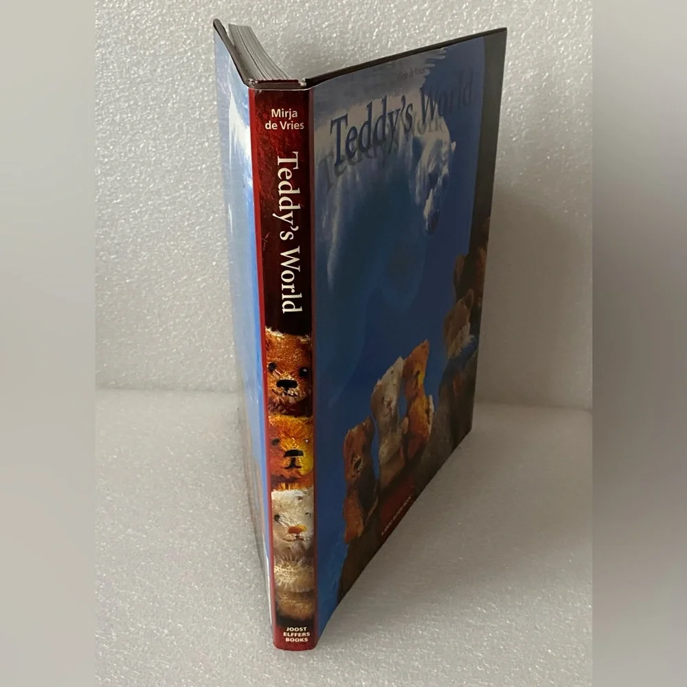 Teddy's World Large Book by Joost Elffers and Mirja de Vries (2002 Hardcover)